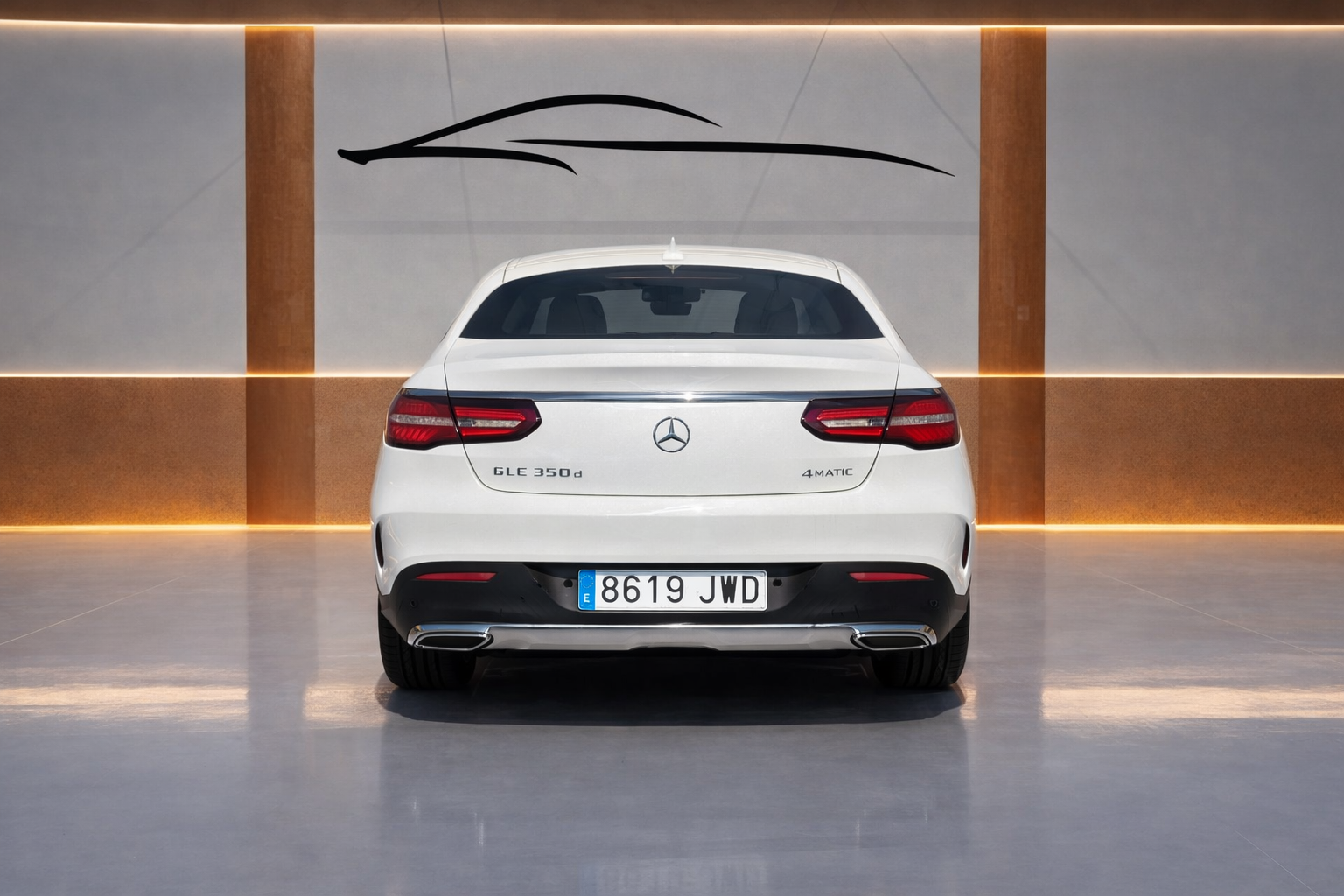 Mercedes-Benz GLE Coupé 350 d 4MATIC trasera